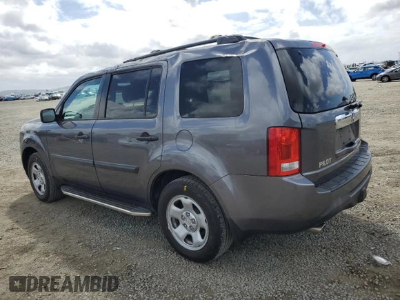 2015 Honda Pilot LX with VIN 5FNYF3H20FB030764, listed as a Copart auction lot 51082275 with 95,797 mi miles and Salvage Title. Bid and sale history available at carsss.com. Image 2.