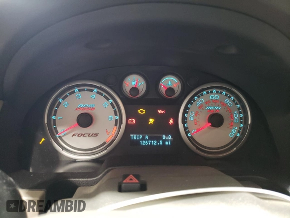2008 Ford Focus SE with VIN 1FAHP35N68W293258, listed as a Copart auction lot 51770085 with 126,712 mi miles and Salvage Title. Bid and sale history available at carsss.com. Image 9.