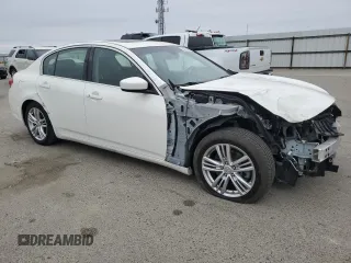 2013 Infiniti G37 Journey with VIN JN1CV6AP1DM726206, listed as a Copart auction lot 54602995 with 107,155 mi miles and Clean Title. Bid and sale history available at carsss.com. Image 4.