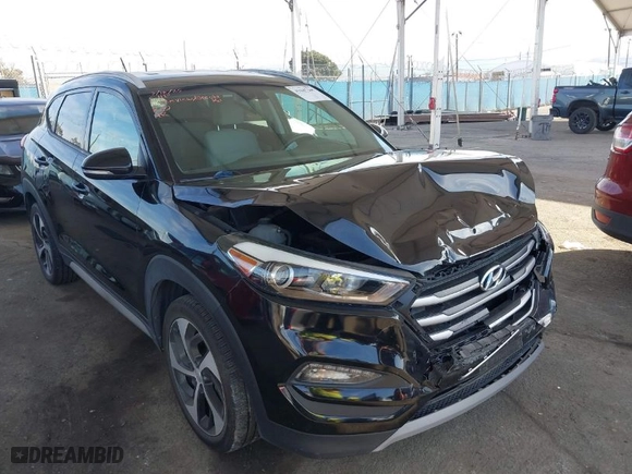 2017 Hyundai Tucson Value with VIN KM8J33A28HU484898, listed as a IAAI auction lot 41847105 with 53,210 mi miles. Bid and sale history available at carsss.com. Image 1.