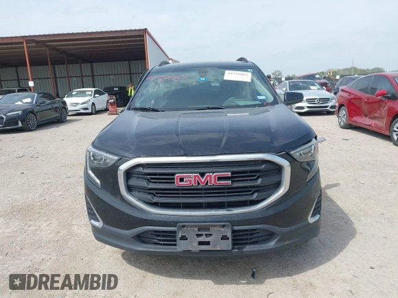2019 GMC Terrain SLE with VIN 3GKALMEV4KL107456, listed as a IAAI auction lot 41938081 with 81,430 mi miles. Bid and sale history available at carsss.com. Image 12.