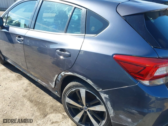2017 Subaru Impreza Sport with VIN 4S3GTAK61H1731989, listed as a IAAI auction lot 41819366 with 93,369 mi miles. Bid and sale history available at carsss.com. Image 18.