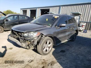 2008 Acura RDX Technology with VIN 5J8TB18588A011901, listed as a Copart auction lot 76191224 with 217,411 mi miles and Salvage Title. Bid and sale history available at carsss.com. Image 1.