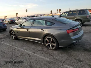 2023 Audi A5 Sportback S line Premium Plus with VIN WAUFACF55PA008172, listed as a Copart auction lot 71314052 with 1,821 mi miles. Bid and sale history available at carsss.com. Image 2.
