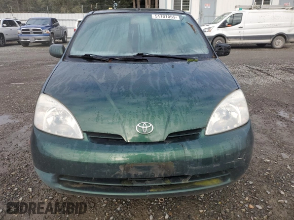 2001 Toyota Prius with VIN JT2BK12U010034412, listed as a Copart auction lot 51707055 with 343,942 mi miles and Clean Title. Bid and sale history available at carsss.com. Image 5.