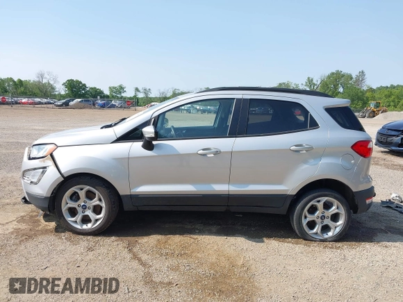 2021 Ford EcoSport SE with VIN MAJ3S2GE3MC412086, listed as a IAAI auction lot 42399957 with 38,628 mi miles and . Bid and sale history available at DreamBid. Image 15.