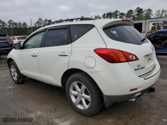 2010 Nissan Murano S with VIN JN8AZ1MU9AW017217, listed as a Copart auction lot 51159275 with 92,114 mi miles and Salvage Title. Bid and sale history available at carsss.com. Image 2.