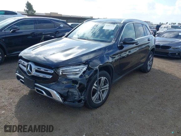 2020 Mercedes-Benz GLC 300 with VIN WDC0G8DB7LF718775, listed as a IAAI auction lot 41807370 with 59,120 mi miles and . Bid and sale history available at DreamBid. Image 17.