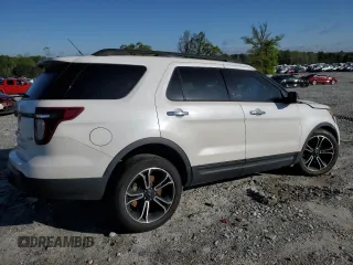 2014 Ford Explorer Sport with VIN 1FM5K8GT7EGA41606, listed as a Copart auction lot 51843465 with 291,783 mi miles and Salvage title. Bid and sale history available at DreamBid. Image 3.