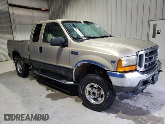 2001 Ford Super Duty F-250 XL with VIN 1FTNX21L31ED74547, listed as a Copart auction lot 84333434 with 161,460 mi miles and Clean Title. Bid and sale history available at carsss.com. Image 4.