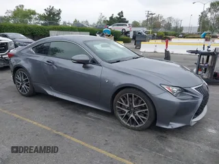 2017 Lexus RC 200t z VIN JTHHA5BC4H5007678, wystawiony jako IAAI lot #42084247 z przebiegiem 129 952 mil mil oraz . Historia ofert i sprzedaży dostępna na DreamBid. Obrazek 1.