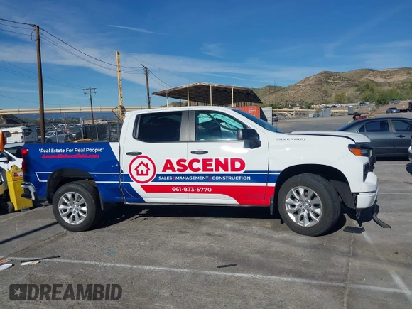 2024 Chevrolet Silverado 1500 Custom with VIN 1GCPABEK2RZ137144, listed as a IAAI auction lot 41868390 with 16,536 mi miles and . Bid and sale history available at DreamBid. Image 13.