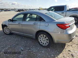 2013 Chrysler 200 LX with VIN 1C3CCBAB2DN691271, listed as a Copart auction lot 51626175 with 200,423 mi miles and Clean Title. Bid and sale history available at carsss.com. Image 2.