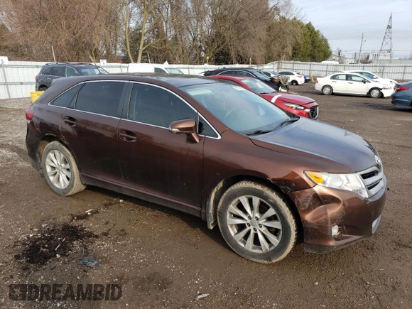 2015 Toyota Venza LE with VIN 4T3BA3BB1FU072111, listed as a Copart auction lot 52131385 with 307,895 mi miles and Clean Title. Bid and sale history available at carsss.com. Image 4.