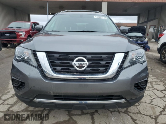 2020 Nissan Pathfinder S with VIN 5N1DR2AM8LC645000, listed as a Copart auction lot 50886815 with 61,605 mi miles and Salvage Title. Bid and sale history available at carsss.com. Image 5.