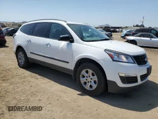2017 Chevrolet Traverse LS with VIN 1GNKVFKD1HJ160642, listed as a Copart auction lot 60260245 with 109,022 mi miles and Salvage title. Bid and sale history available at DreamBid. Image 4.