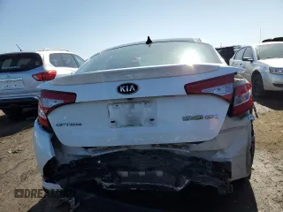 2013 Kia Optima Hybrid EX with VIN KNAGM4AD2D5038590, listed as a Copart auction lot 52335915 with Not Provided miles and Salvage Title. Bid and sale history available at carsss.com. Image 6.