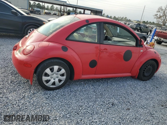 1999 Volkswagen Beetle GLS z VIN 3VWCA21C6XM459729, wystawiony jako Copart lot #88636985 z przebiegiem 63 666 mil mil oraz Czysty tytuł • Clean title. Historia ofert i sprzedaży dostępna na DreamBid. Obrazek 3.