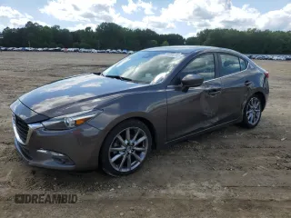 2018 Mazda 3 Grand Touring z VIN 3MZBN1W30JM166306, wystawiony jako Copart lot #56984785 z przebiegiem 96 531 mil mil oraz Szkoda całkowita • Salvage title. Historia ofert i sprzedaży dostępna na DreamBid. Obrazek 1.