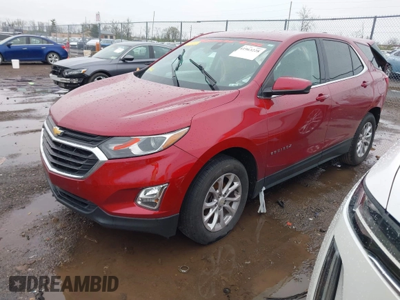 2020 Chevrolet Equinox LT with VIN 3GNAXKEV9LL100810, listed as a IAAI auction lot 41963228 with 128,290 mi miles and . Bid and sale history available at carsss.com. Image 2.