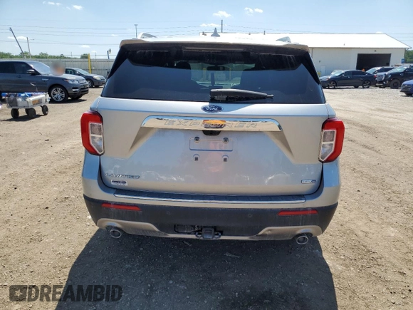 2020 Ford Explorer Limited z VIN 1FMSK8FH3LGA00838, wystawiony jako Copart lot #61629535 z przebiegiem 126 042 mil mil oraz Szkoda całkowita • Salvage title. Historia ofert i sprzedaży dostępna na DreamBid. Obrazek 6.