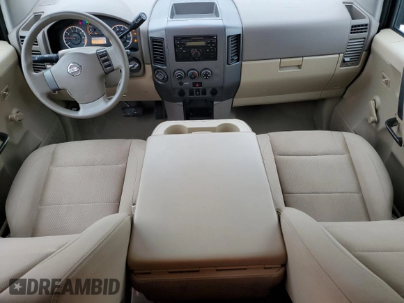 2008 Nissan Titan XE with VIN 1N6BA06C68N343849, listed as a Copart auction lot 81583294 with 84,448 mi miles and Salvage title. Bid and sale history available at DreamBid. Image 8.