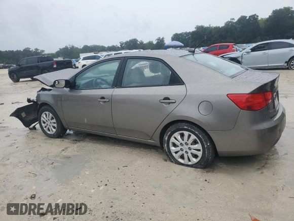 2010 Kia Forte EX with VIN KNAFU4A21A5199583, listed as a Copart auction lot 71681954 with 185,329 mi miles and Salvage Title. Bid and sale history available at carsss.com. Image 2.