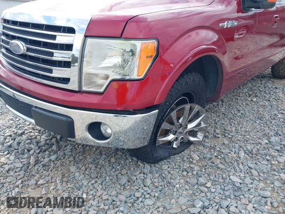 2013 Ford F-150 XL with VIN 1FTFW1EF0DKF79318, listed as a IAAI auction lot 41699072 with 218,353 mi miles. Bid and sale history available at carsss.com. Image 17.