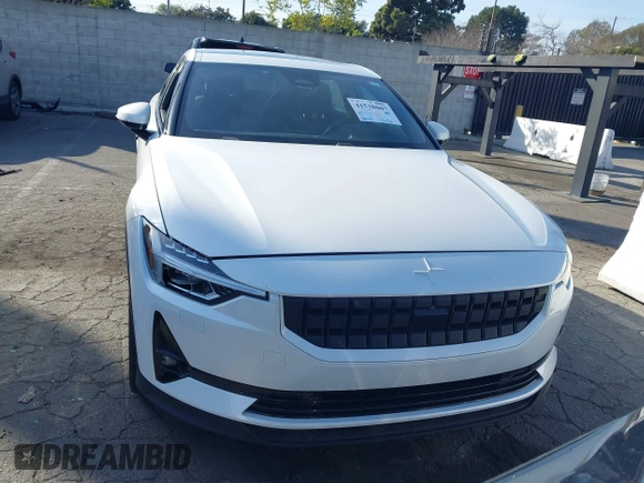 2021 Polestar 2 Launch Edition with VIN LPSED3KA8ML017658, listed as a IAAI auction lot 41538067 with 78,556 mi miles. Bid and sale history available at carsss.com. Image 12.