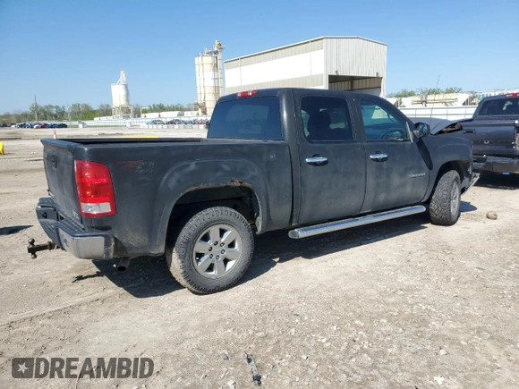 2011 GMC Sierra 1500 SLT z VIN 3GTP2WE37BG155996, wystawiony jako Copart lot #53992745 z przebiegiem Nie podano mil oraz Szkoda całkowita • Salvage title. Historia ofert i sprzedaży dostępna na DreamBid. Obrazek 3.