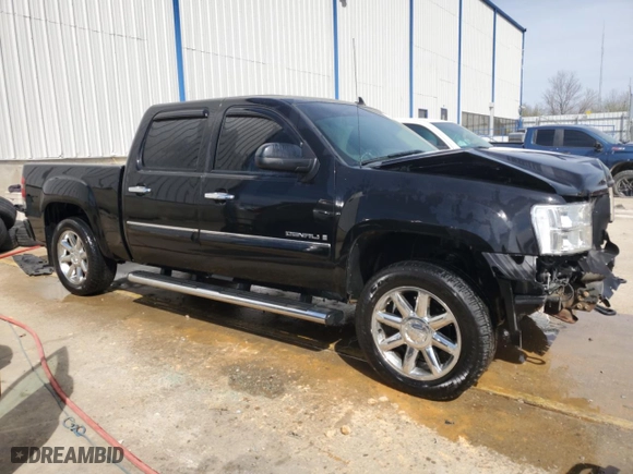 2008 GMC Sierra Denali with VIN 2GTEK638881163483, listed as a Copart auction lot 49830245 with 144,296 mi miles and Salvage Title. Bid and sale history available at carsss.com. Image 4.