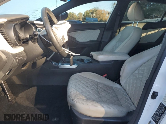 2015 Kia Optima SXL Turbo with VIN 5XXGR4A61FG460113, listed as a Copart auction lot 83694364 with 144,901 mi miles and Salvage Title. Bid and sale history available at DreamBid. Image 7.