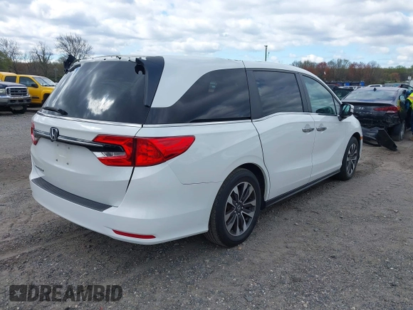 2022 Honda Odyssey EX-L с VIN 5FNRL6H74NB048872, выставлен на аукционе IAAI как лот 41983115 с пробегом 37 174 миль миль и . История ставок и продаж доступна на DreamBid. Изображение 4.