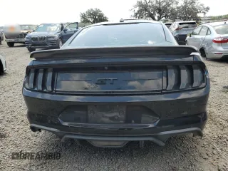 2018 Ford Mustang GT with VIN 1FA6P8CF2J5153624, listed as a Copart auction lot 55626135 with 94,206 mi miles and Salvage title. Bid and sale history available at DreamBid. Image 6.
