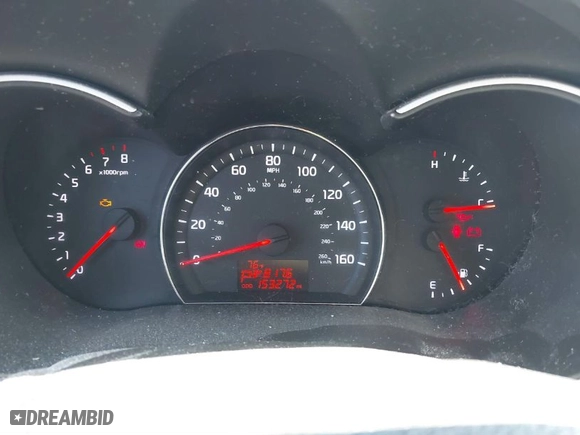 2014 Kia Sorento LX with VIN 5XYKT3A68EG480195, listed as a IAAI auction lot 41848455 with NaN miles. Bid and sale history available at carsss.com. Image 7.