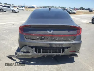 2020 Hyundai Sonata SEL z VIN 5NPEF4JA3LH039126, wystawiony jako Copart lot #58336125 z przebiegiem 57 370 mil mil oraz Szkoda całkowita • Salvage title. Historia ofert i sprzedaży dostępna na DreamBid. Obrazek 6.