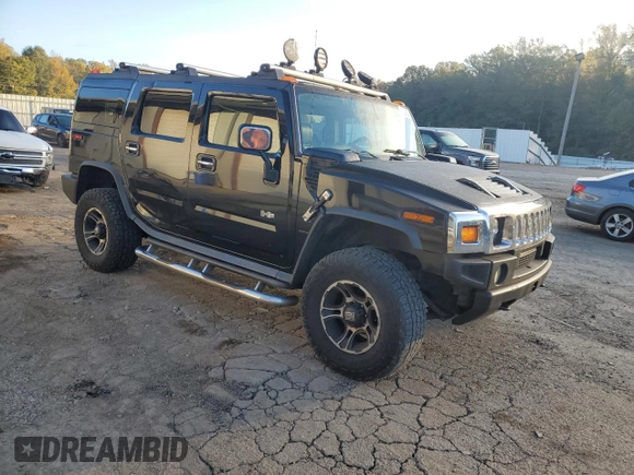 2004 Hummer H2 with VIN 5GRGN23U54H108629, listed as a Copart auction lot 78060184 with 227,696 mi miles and Salvage Title. Bid and sale history available at carsss.com. Image 4.