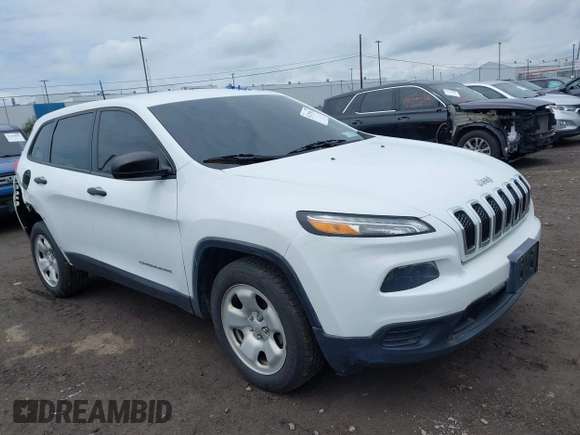 2017 Jeep Cherokee Sport z VIN 1C4PJLAB9HW503337, wystawiony jako IAAI lot #42379362 z przebiegiem 92 592 mil mil oraz . Historia ofert i sprzedaży dostępna na DreamBid. Obrazek 1.