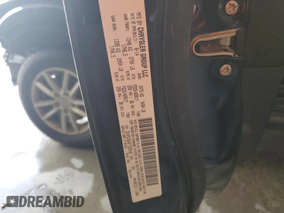 2015 Dodge Journey SXT with VIN 3C4PDCBG0FT535436, listed as a Copart auction lot 51448505 with 82,336 mi miles and Salvage Title. Bid and sale history available at carsss.com. Image 14.