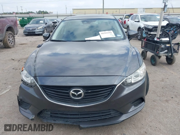 2017 Mazda 6 Touring with VIN JM1GL1V57H1127804, listed as a IAAI auction lot 41515342 with 107,336 mi miles and . Bid and sale history available at carsss.com. Image 12.