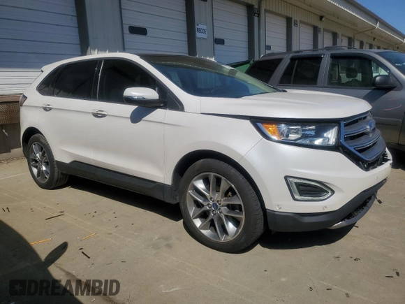 2016 Ford Edge Titanium with VIN 2FMPK4K92GBC50727, listed as a Copart auction lot 48348495 with 69,785 mi miles and Non Repairable. Bid and sale history available at carsss.com. Image 4.