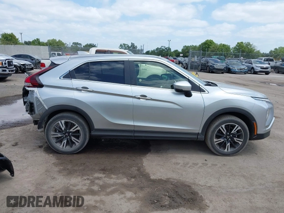 2025 Mitsubishi Eclipse Cross SE with VIN JA4ATWAA1SZ003410, listed as a IAAI auction lot 42117623 with 6,465 mi miles and . Bid and sale history available at DreamBid. Image 14.