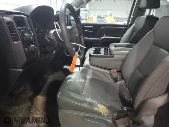 2016 Chevrolet Silverado 1500 Work Truck with VIN 1GCVKNEC7GZ392562, listed as a Copart auction lot 88722735 with 187,421 mi miles and Salvage Title. Bid and sale history available at carsss.com. Image 7.