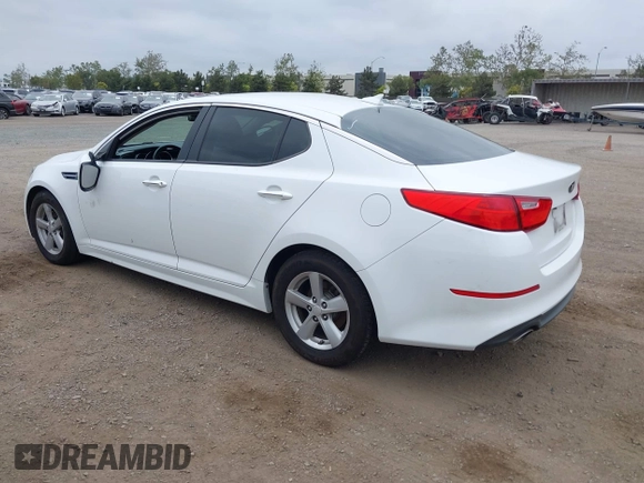 2014 Kia Optima LX with VIN 5XXGM4A72EG260072, listed as a IAAI auction lot 42109844 with 167,910 mi miles and . Bid and sale history available at carsss.com. Image 3.