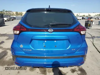 2023 Nissan Kicks SV with VIN 3N1CP5CV4PL508727, listed as a Copart auction lot 54176375 with 22,333 mi miles and Salvage Title. Bid and sale history available at DreamBid. Image 6.