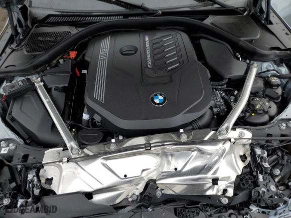 2024 BMW 4 Series M440i xDrive with VIN WBA63AT06RCP05994, listed as a Copart auction lot 48021625 with 5,077 mi miles and Salvage Title. Bid and sale history available at carsss.com. Image 11.
