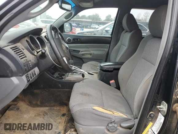 2012 Toyota Tacoma with VIN 5TFLU4EN8CX028993, listed as a Copart auction lot 43585645 with 306,372 mi miles and Salvage title. Bid and sale history available at DreamBid. Image 7.