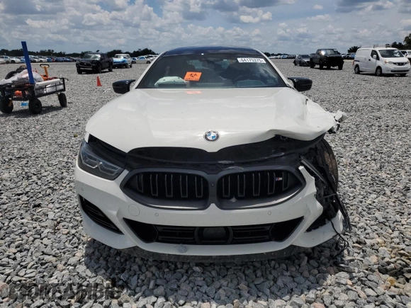 2023 BMW 8 Series M850i with VIN WBAGV8C07PCL57496, listed as a Copart auction lot 64175375 with Not provided miles and Non repairable. Bid and sale history available at DreamBid. Image 5.