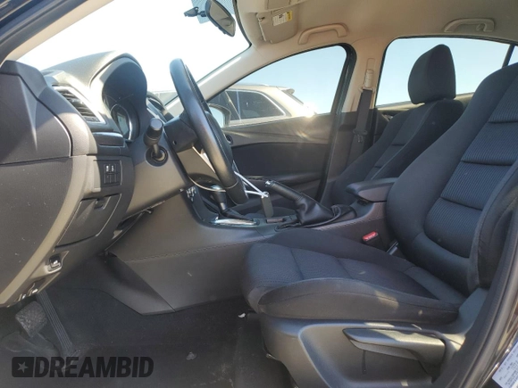 2015 Mazda 6 i Sport with VIN JM1GJ1U51F1190692, listed as a Copart auction lot 50344255 with 122,463 mi miles and Salvage Title. Bid and sale history available at DreamBid. Image 7.