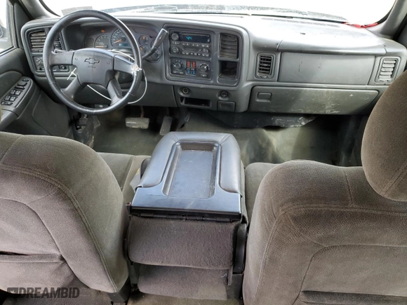 2004 Chevrolet Silverado 1500 Crew Cab Z71 with VIN 2GCEK13TX41344831, listed as a Copart auction lot 52255075 with 185,345 mi miles and Salvage Title. Bid and sale history available at carsss.com. Image 8.